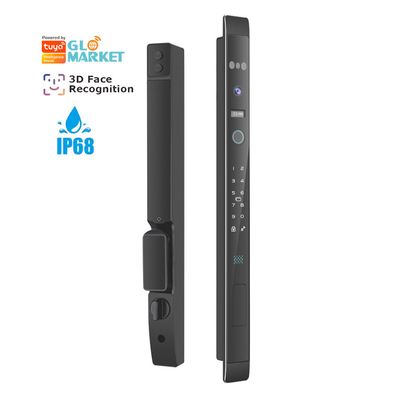 Glomarket Automatisch 3D Gezicht Smart Lock Met Camera Beveiliging Biometrische vingerafdruk Schuifdeur Tuya Smart Door Lock