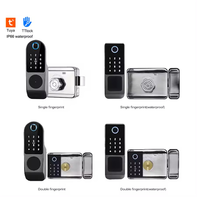 Glomarket Tuya Waterdicht Digitaal TTLock Afstandsloten Dubbelzijdig Vingerafdruk Smart Lock