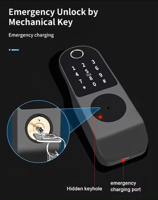 Glomarket Tuya Waterdicht Digitaal TTLock Afstandsloten Dubbelzijdig Vingerafdruk Smart Lock