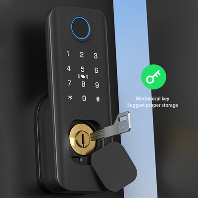 Glomarket Outdoor Security Intelligente digitale sleutel vingerafdruk wachtwoord Smart Rim Door Lock For Gate Voordeur