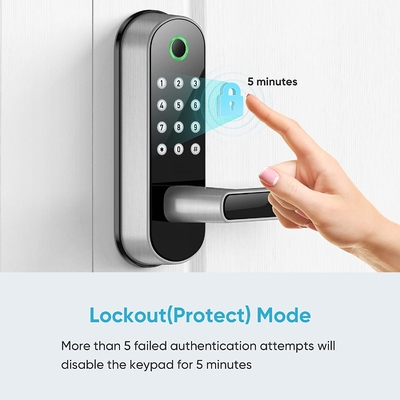Glomarket Smart Home Security Digitaal slot Tuya Wifi Sleutelloze vingerafdruk Biometrische intelligente deur slot