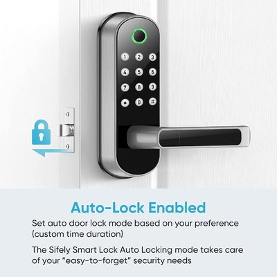 Glomarket Smart Home Security Digitaal slot Tuya Wifi Sleutelloze vingerafdruk Biometrische intelligente deur slot
