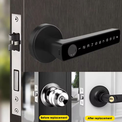 Glomarket Tuya Ble Smart Lock Veiligheid Elektronisch Sleutelloos Smart Door Handle Lock Indoor Room Lock