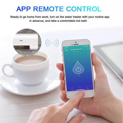 Glomarket Tuya Smart Glass Touch Button Wifi Smart Boiler Switch Alexa Voice Control EU Standaard Boiler Schakelaar