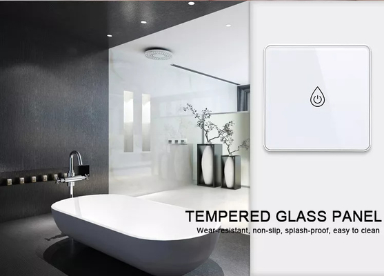 Glomarket Tuya Smart Glass Touch Button Wifi Smart Boiler Switch Alexa Voice Control EU Standaard Boiler Schakelaar