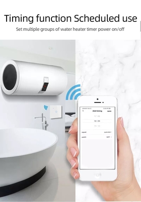 Glomarket Smart Home Remote Voice Control Touch Panel Waterverwarmer Schakelaar Tuya Wireless Wifi Boiler Schakelaar