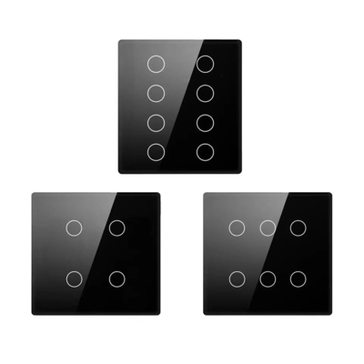 Glomarket Smart Wifi Brazilië 118*124 Switch Werken met Google Alexa Assistant Tuya Smart Light Switch voor thuis
