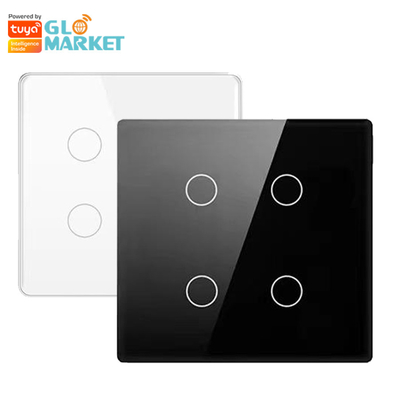 Glomarket Smart Wifi Brazilië 118*124 Switch Werken met Google Alexa Assistant Tuya Smart Light Switch voor thuis
