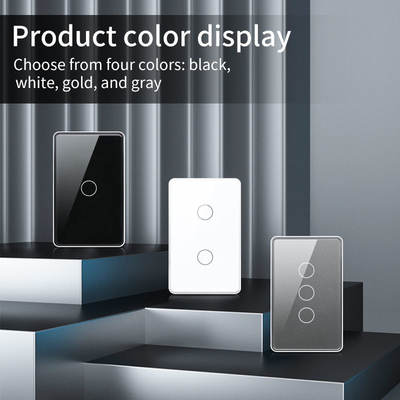Glomarket Tuya Smart Switch Wifi US Elektrische wandschakelaar Google Home Alexa Light Lamp Touch Switch App-bediening