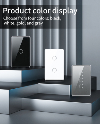 Glomarket Tuya Smart Switch Wifi US Elektrische wandschakelaar Google Home Alexa Light Lamp Touch Switch App-bediening
