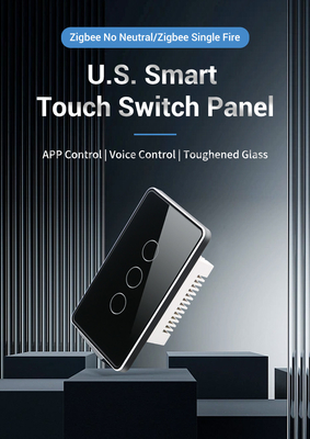 Glomarket Tuya Smart Switch Wifi US Elektrische wandschakelaar Google Home Alexa Light Lamp Touch Switch App-bediening