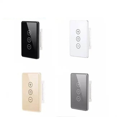 Glomarket Digitale Smart Switch Licht Wifi Dimmer Draadloos Glas Touch Muur Licht Schakelaar Panel Tuya Afstandsbediening Met Alexa