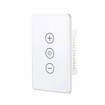 Glomarket Digitale Smart Switch Licht Wifi Dimmer Draadloos Glas Touch Muur Licht Schakelaar Panel Tuya Afstandsbediening Met Alexa
