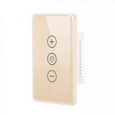 Glomarket Digitale Smart Switch Licht Wifi Dimmer Draadloos Glas Touch Muur Licht Schakelaar Panel Tuya Afstandsbediening Met Alexa