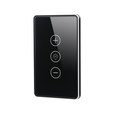 Glomarket Digitale Smart Switch Licht Wifi Dimmer Draadloos Glas Touch Muur Licht Schakelaar Panel Tuya Afstandsbediening Met Alexa