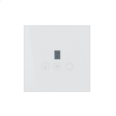 Glomarket Tuya Wifi Smart Fan Switch Tuya Smart Switch Fan Speed Light On Off Voice Control Control Switch EU/US Standard
