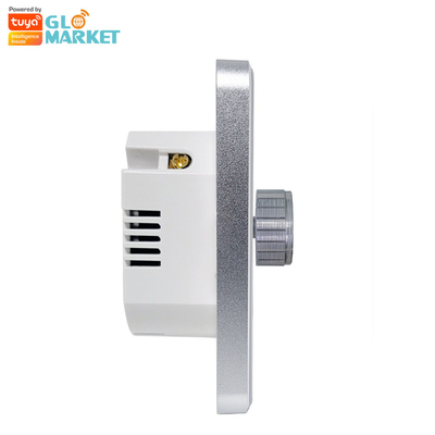 Glomarket Smart Home Dimmer Switch Tuya Zigbee Voice Control Knob Dimming Stel helderheid aan met digitaal display