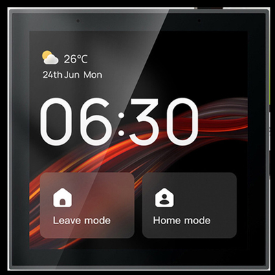 Glomarket Tuya Smart 4 inch Multifunctionele touchscreen bedieningspaneel Alexa Voice Zigbee Centrale besturing