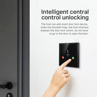 Glomarket Smart Home Control Panel Touch Screen 4 inch Multifunctionele WiFi Home achtergrondmuzieksysteem Tuya Zigbee Gateway
