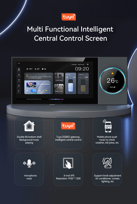 Glomarket Tuya Wifi Smart 6 inch Control Panel Multi-functie Ingebouwd in Zigbee Gateway Smart Home Controller Smart Host