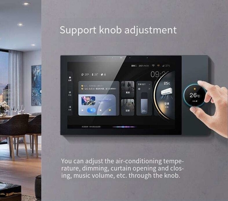 Glomarket Tuya 10 inch Centraal Control Panel Met Muziek 2 Gang Relays 2 Way Speakers Multifunctionele Smart Home Producten