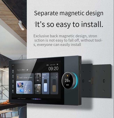 Glomarket Tuya 10 inch Centraal Control Panel Met Muziek 2 Gang Relays 2 Way Speakers Multifunctionele Smart Home Producten