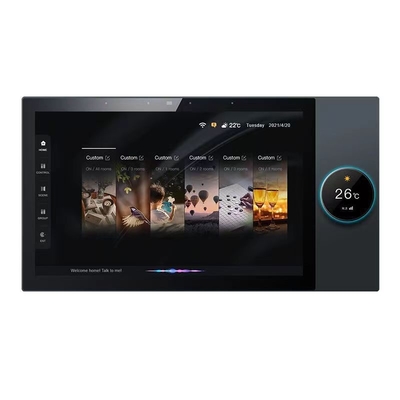 Glomarket Tuya 10 inch Centraal Control Panel Met Muziek 2 Gang Relays 2 Way Speakers Multifunctionele Smart Home Producten