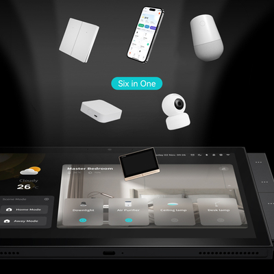 Glomarket Tuya Smart Home Control Panel 10 inch Scherm BLE Zigbee Gateway Gebouw Intercom Compatibel