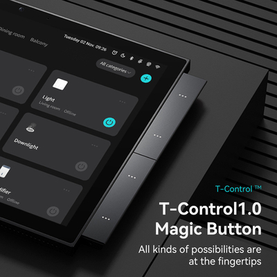 Glomarket Tuya Smart Home Control Panel 10 inch Scherm BLE Zigbee Gateway Gebouw Intercom Compatibel