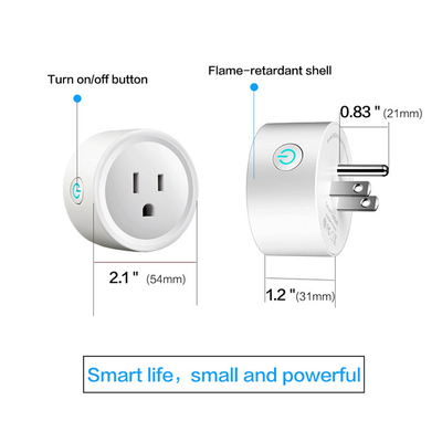 De Afzet220v Wifi Slimme Stop 3500W van de Tuya16a Wifi Gecontroleerde Macht