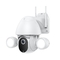 Smart Security Floodlight Camera 1080p 2 Weg Audio Bewegingsdetectie Nachtzicht Camera