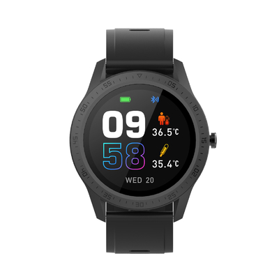 Gps Smartwatch van de Kinderen van 160x80 Tuya die Lichaamstemperatuur meet