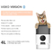 FCC ABS Slimme Automatische de Hondvoeder van de Huisdierenvoeder 6L met Camera