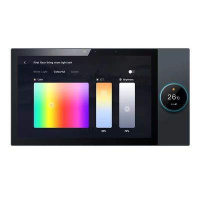 Glomarket Tuya 10 inch Centraal Control Panel Met Muziek 2 Gang Relays 2 Way Speakers Multifunctionele Smart Home Producten