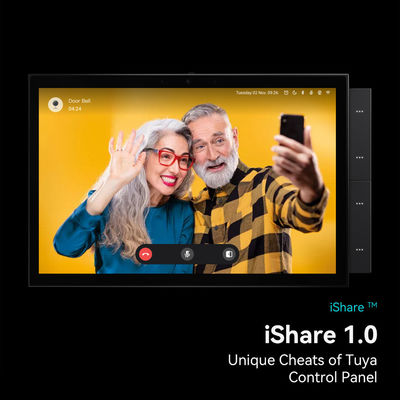 Glomarket Tuya Smart Home Control Panel 10 inch Scherm BLE Zigbee Gateway Gebouw Intercom Compatibel